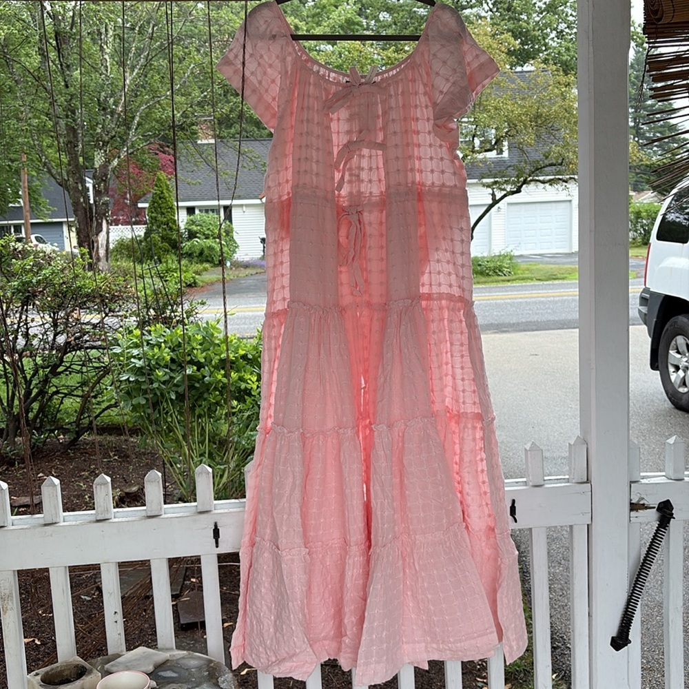 😍🩷 Iniika Choo Alotta Gud Dress! Sz 2 Color: Pale Pink NWT! 🩷😍